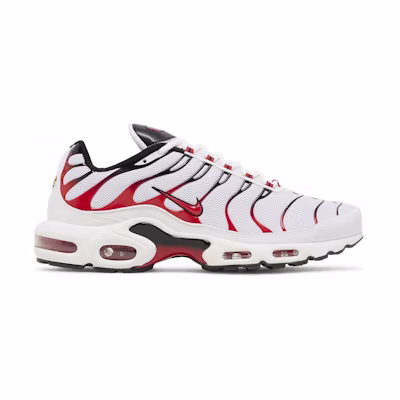 Nike Air Max Plus 'White University Red'
