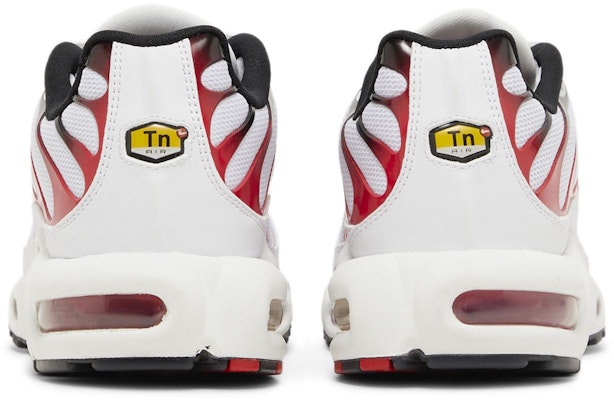 나이키 에어 맥스 플러스 '화이트 유니버시티 레드' 604133-165 Details for 나이키 에어 맥스 플러스 '화이트 유니버시티 레드' 604133-165