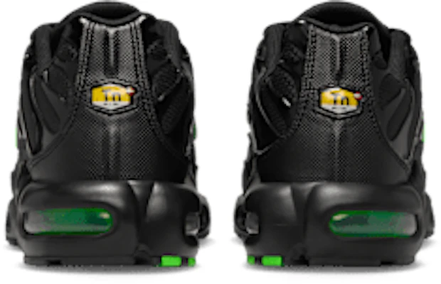 Nike Air Max Plus 黑色/黑色/綠色亮點 DM0032-024 Details for Nike Air Max Plus 黑色/黑色/綠色亮點 DM0032-024