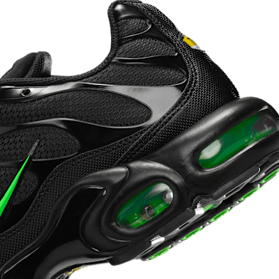 Cheap Nike Air Max Plus 黑色/黑色/綠色亮點 DM0032-024