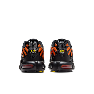 Details for 나이키 에어 맥스 플러스 블랙/블랙/토털 오렌지 DM0032-025