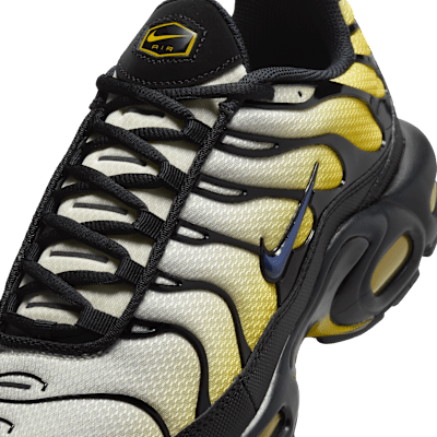 Sizing Nike Air Max Plus 黑/亮檸檬黃/柔珍珠/淺紫 DM0032-023