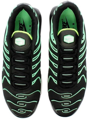 耐克Air Max Plus 黑电绿 852630-009 Lookbook 耐克Air Max Plus 黑电绿 852630-009