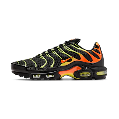 Nike Air Max Plus Black/Limelight/Hyper Crimson