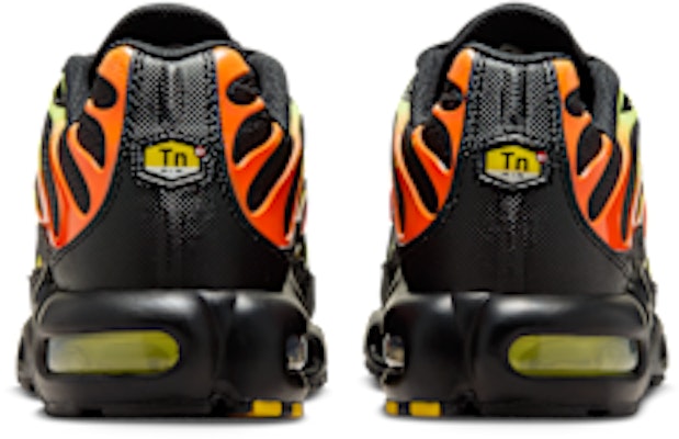 나이키 에어 맥스 플러스 블랙/라임라이트/하이퍼 크림슨 DM0032-028 Details for 나이키 에어 맥스 플러스 블랙/라임라이트/하이퍼 크림슨 DM0032-028