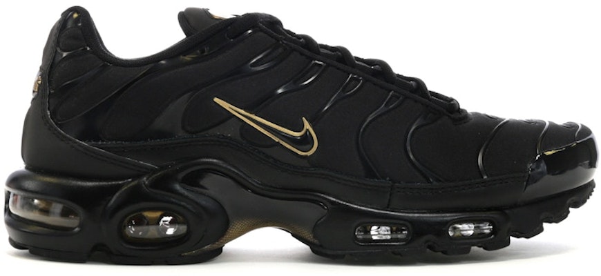 耐克Air Max Plus 黑色金属金 852630-024 Buy 耐克Air Max Plus 黑色金属金 852630-024