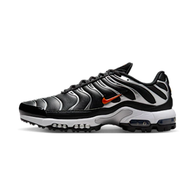 Nike Air Max Plus G Black/Metallic Silver/Total Orange