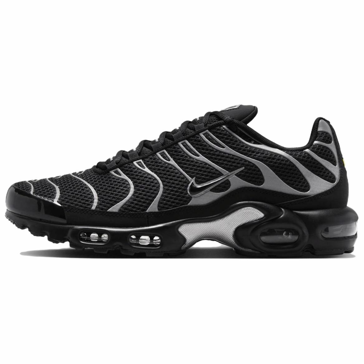 Nike Air Max Plus Premium 'Black Metallic Silver' HQ3029-001