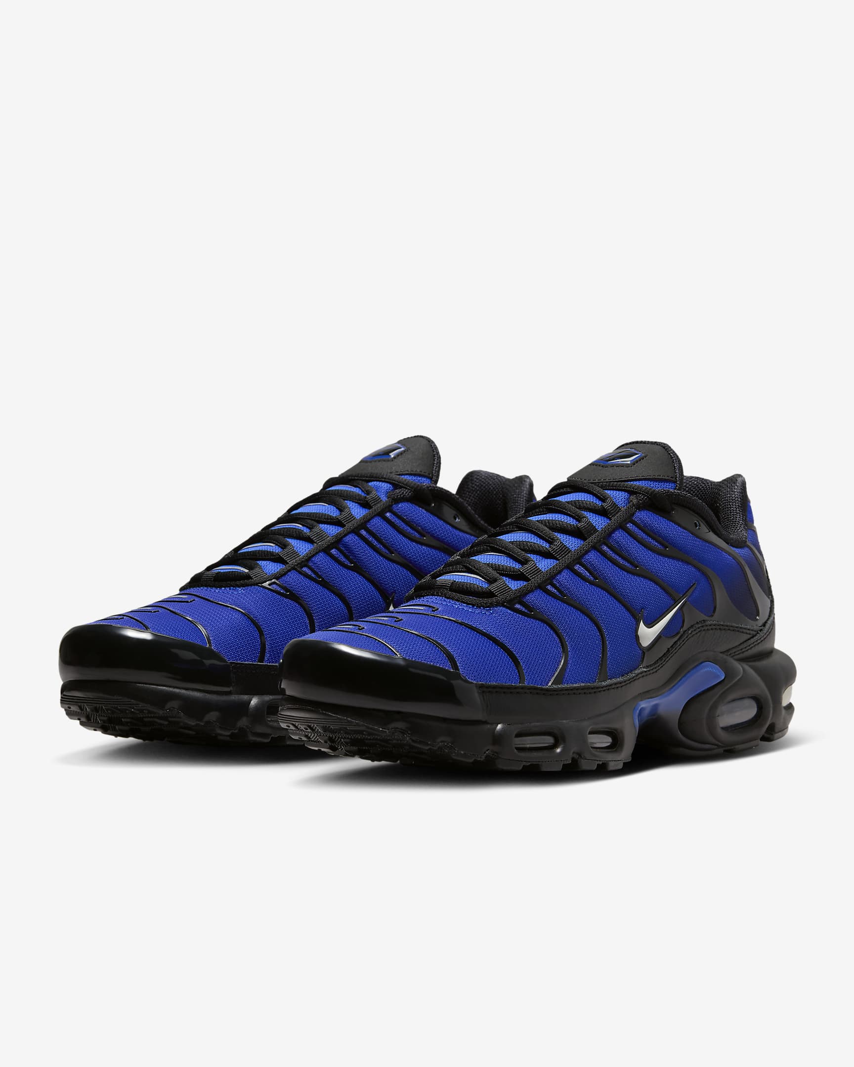 Details for Nike Air Max Plus Premium 'Black Racer Blue' FQ7331-001
