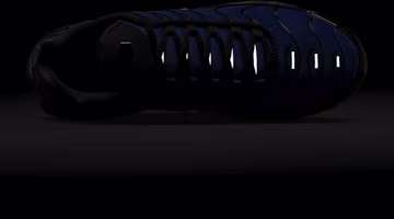 Nike Air Max Plus Premium 'Hitam Pelumba Biru' FQ7331-001 1