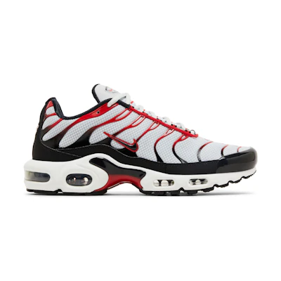Nike Air Max Plus 'Platinum Black University Red'