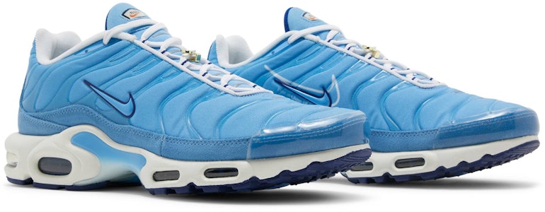 耐吉 Air Max Plus “First Use” 金扣 減震防滑耐磨 低幫運動跑步鞋 天藍 Cheap 耐吉 Air Max Plus “First Use” 金扣 減震防滑耐磨 低幫運動跑步鞋 天藍