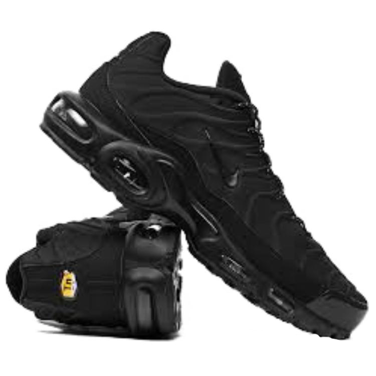 Lookbook Nike Air Max Plus SE 'Triple Black' Serba Hitam 918240-002