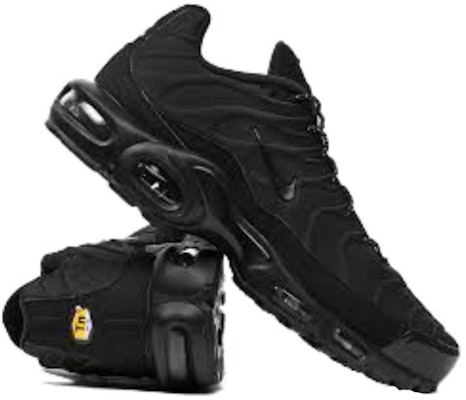 Nike Air Max Plus SE 'Triple Black' Serba Hitam 918240-002 Lookbook Nike Air Max Plus SE 'Triple Black' Serba Hitam 918240-002