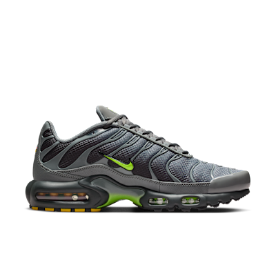 Shop Nike Air Max Plus Sneakers Smoke Gray/Dark Smoke Gray/Black/Volt DM0032-026