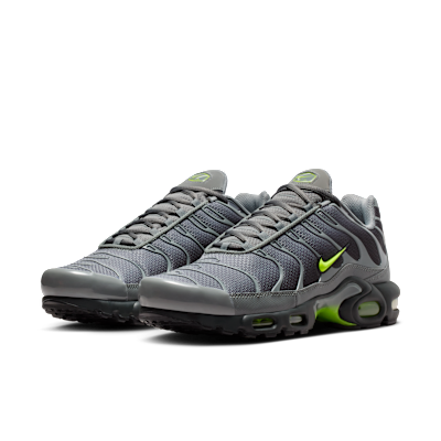 Details for Nike Air Max Plus Sneakers Smoke Gray/Dark Smoke Gray/Black/Volt DM0032-026