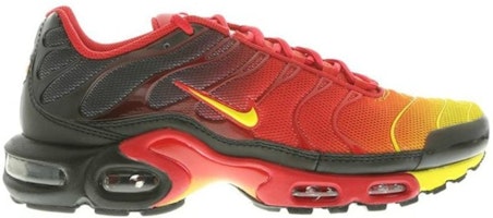 Nike Air Max Plus TXT 'Laser Crimson Yellow' 647315-670 Nike Air Max Plus TXT 'Laser Crimson Yellow' 647315-670