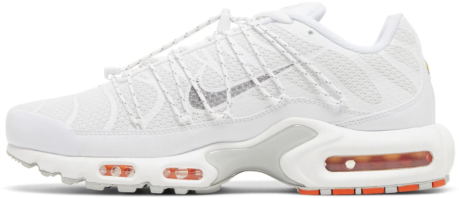 Nike Air Max Plus Utility 'White Safety Orange' FJ4232-100 Shop Nike Air Max Plus Utility 'White Safety Orange' FJ4232-100