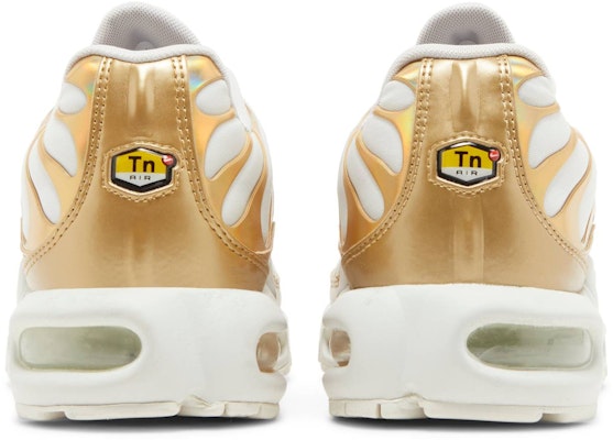 (Women) Nike Air Max Plus Vast Grey Metallic Gold 605112-054 Details for (Women) Nike Air Max Plus Vast Grey Metallic Gold 605112-054