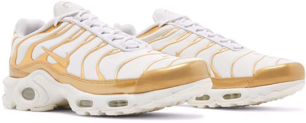 (Women) Nike Air Max Plus Vast Grey Metallic Gold 605112-054 Cheap (Women) Nike Air Max Plus Vast Grey Metallic Gold 605112-054