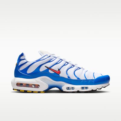 Lookbook Nike Air Max Plus Putih/Biru Signal/Royal Lama/Jingga Team DM0032-107