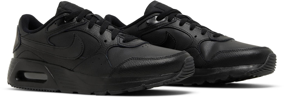 Nike Air Max SC Leather 'Triple Black' DH9636-001 Cheap Nike Air Max SC Leather 'Triple Black' DH9636-001
