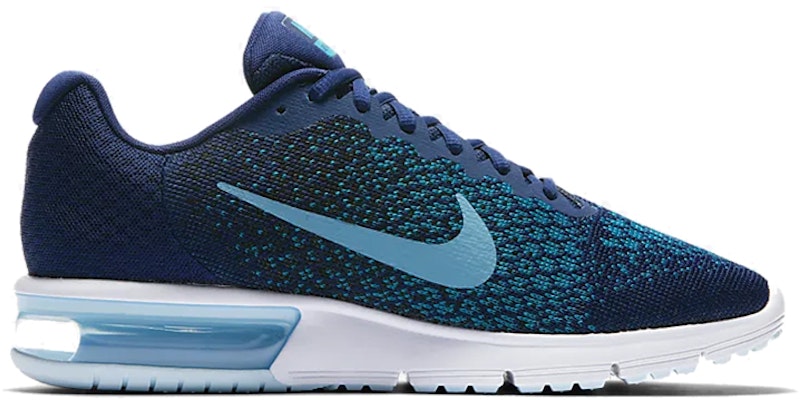 耐克Air Max Sequent 2深蓝/天蓝色-黑色 852461-405 Order 耐克Air Max Sequent 2深蓝/天蓝色-黑色 852461-405