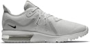 Order Nike Air Max Sequent 3 'Pure Platinum' Lelaki Perak Tulen 921694-008