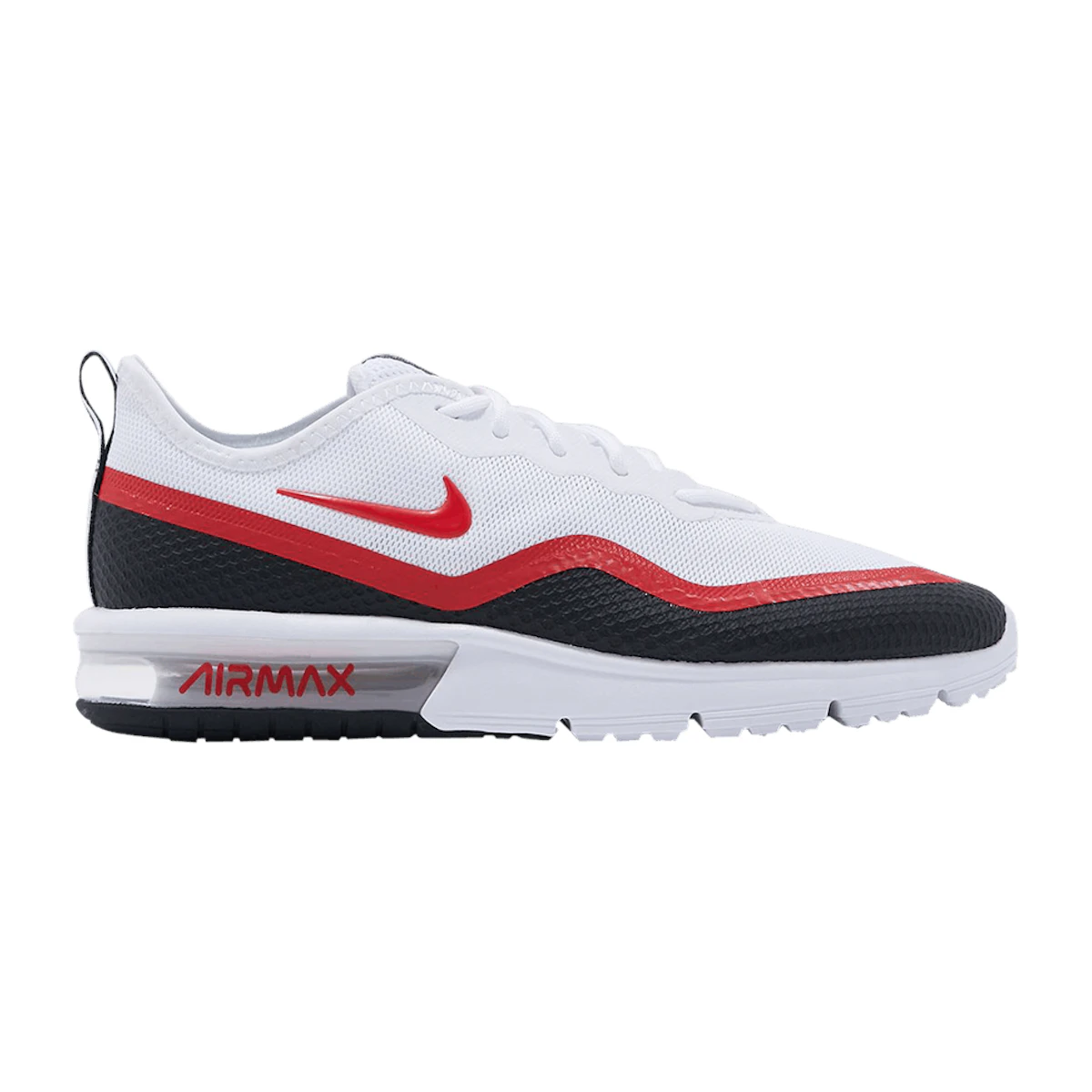 Buy Nike Air Max Sequent 4.5 SE White Black University Red BQ8823 100 Novelship