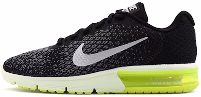 Nike Air Max Sequent 2 'Black Volt' 852461-011 Nike Air Max Sequent 2 'Black Volt' 852461-011