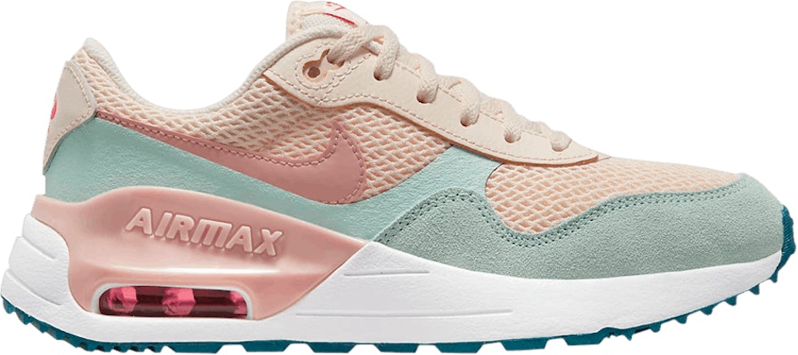 Grade School Nike Air Max SYSTM Guava Ice Jade Ice DQ0284 800