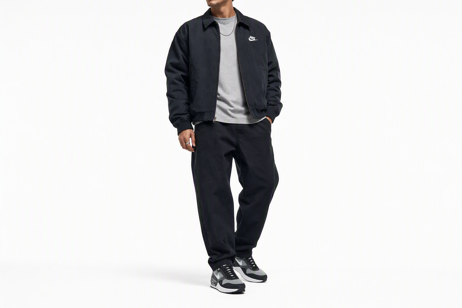 Order Nike Air Max SYSTM 舒適百搭 防滑耐磨 低筒 生活休閒鞋 男款 黑色