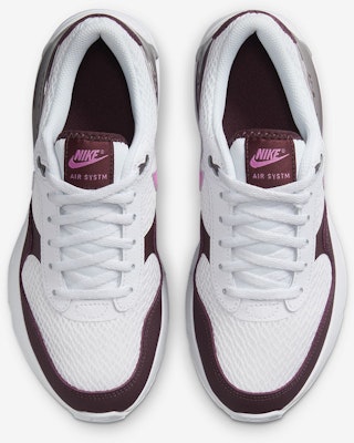 (Youth) Nike Air Max SYSTM 'White Burgundy Crush' DQ0284-116 Shop (Youth) Nike Air Max SYSTM 'White Burgundy Crush' DQ0284-116