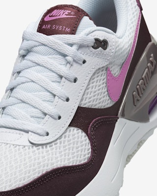 (Youth) Nike Air Max SYSTM 'White Burgundy Crush' DQ0284-116 Sizing (Youth) Nike Air Max SYSTM 'White Burgundy Crush' DQ0284-116
