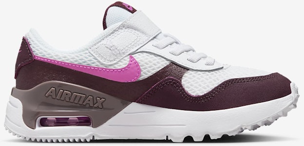 (JR) 耐克 Air Max SYSTM '白色酒红' DQ0285-116 Lookbook (JR) 耐克 Air Max SYSTM '白色酒红' DQ0285-116