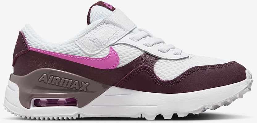 (JR) Nike Air Max SYSTM 'Blanco Burgundy Crush' DQ0285-116 Lookbook (JR) Nike Air Max SYSTM 'Blanco Burgundy Crush' DQ0285-116