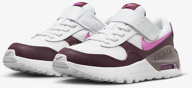 (JR) 耐克 Air Max SYSTM '白色酒红' DQ0285-116 Purchase (JR) 耐克 Air Max SYSTM '白色酒红' DQ0285-116