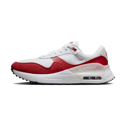 Nike Air Max SYSTM 'White University Red'