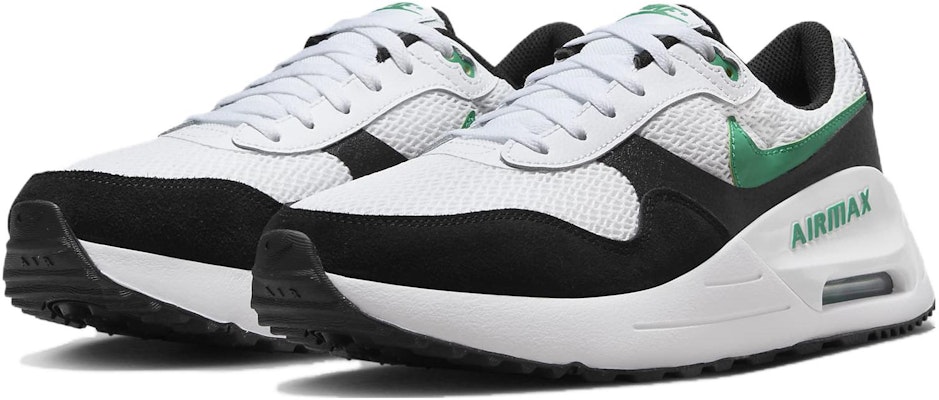 耐克Air Max SYSTM运动鞋 '白黑运动绿' DM9537-105 Lookbook 耐克Air Max SYSTM运动鞋 '白黑运动绿' DM9537-105