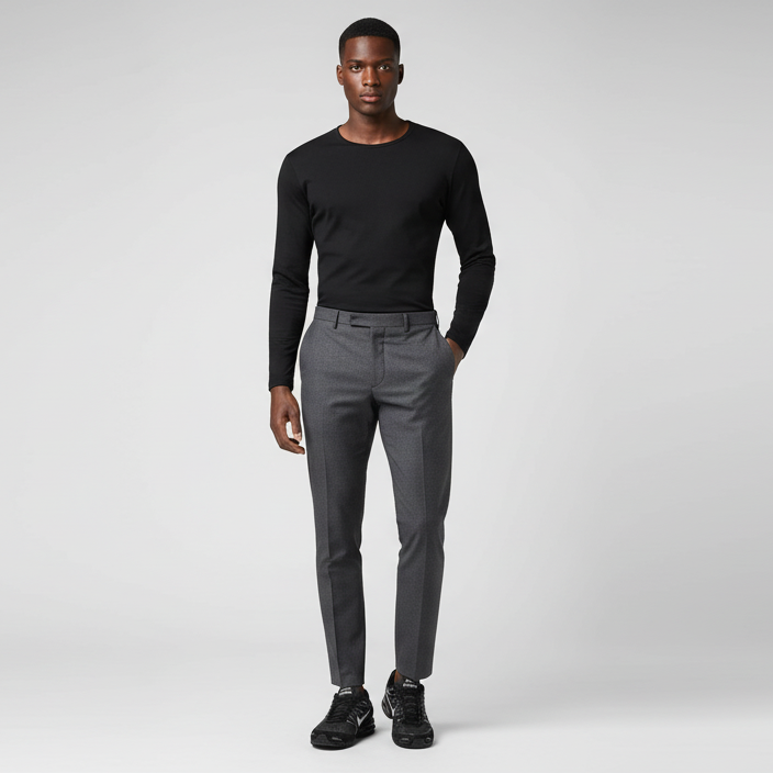 Lookbook 耐克Air Max Torch 4 'Anthracite' 烟煤色 343846-002