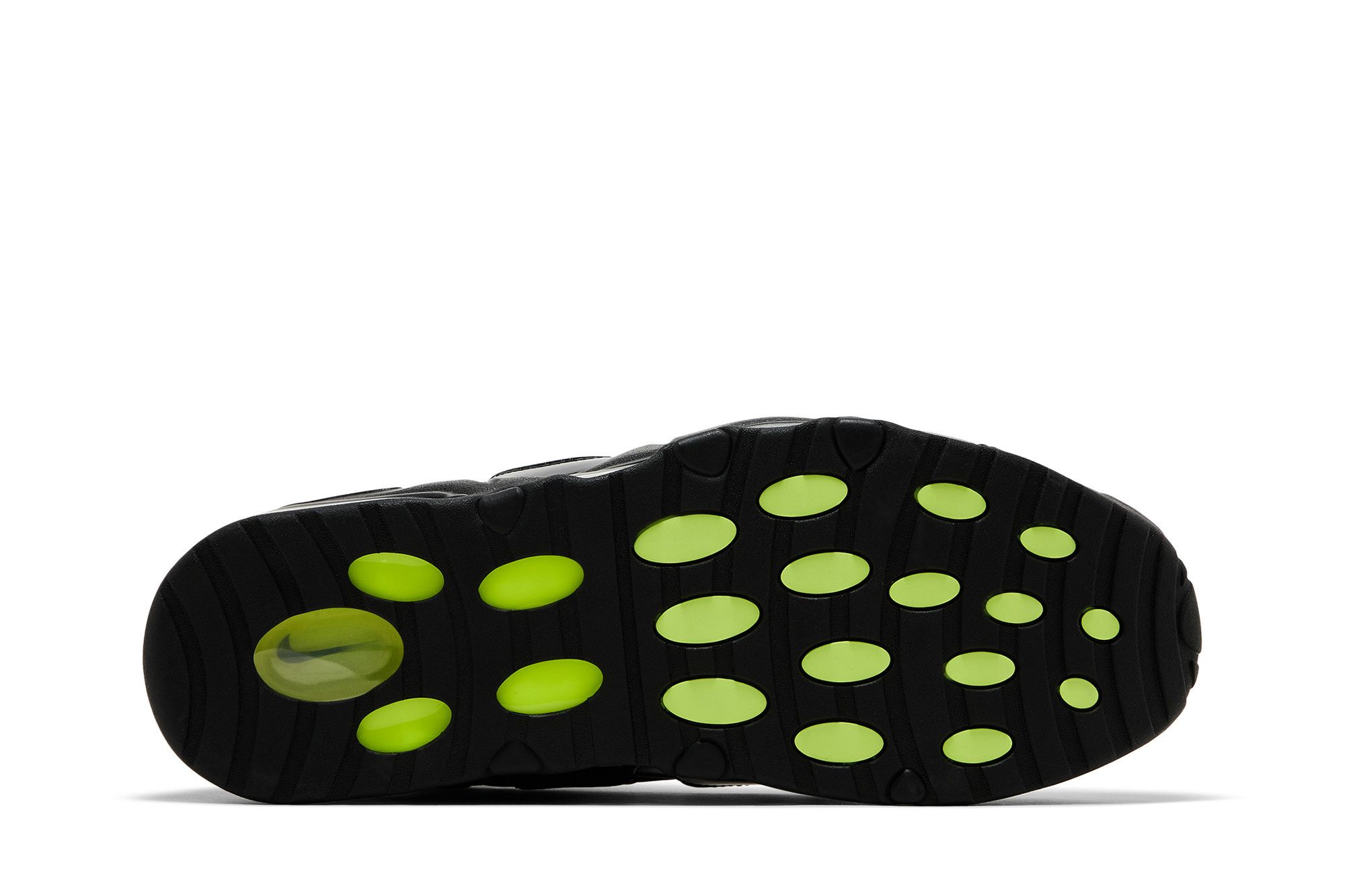 Shop Nike Air Max Uptempo 2025 ''Black Volt'' Hitam Hijau Neon CK0892-001-25