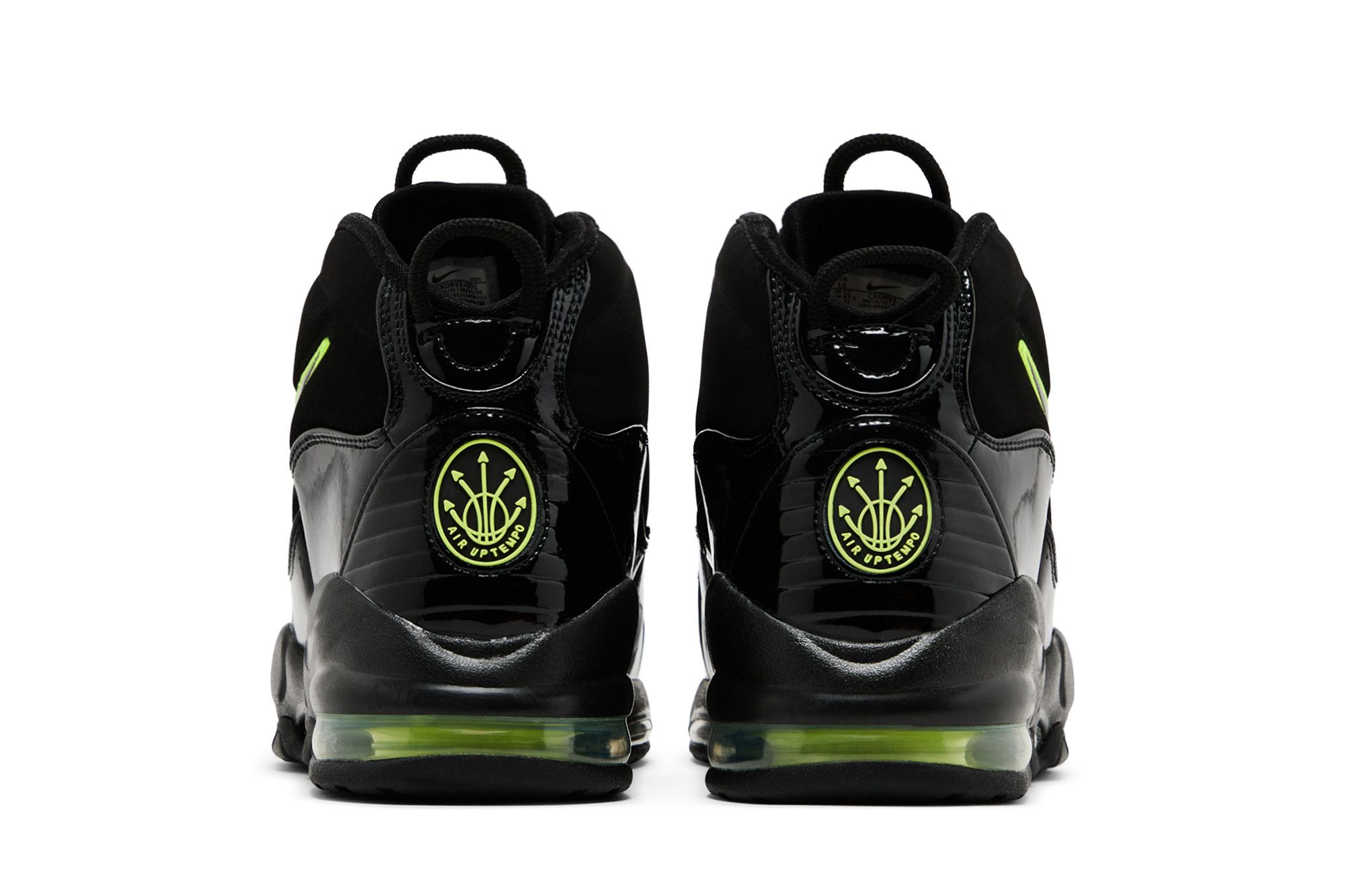 Details for Nike Air Max Uptempo 2025 ''Black Volt'' Hitam Hijau Neon CK0892-001-25