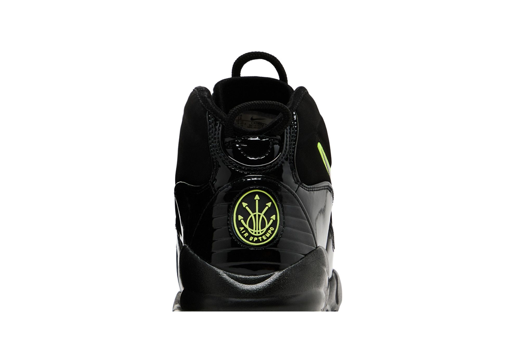 Sizing Nike Air Max Uptempo 2025 ''Black Volt'' Hitam Hijau Neon CK0892-001-25
