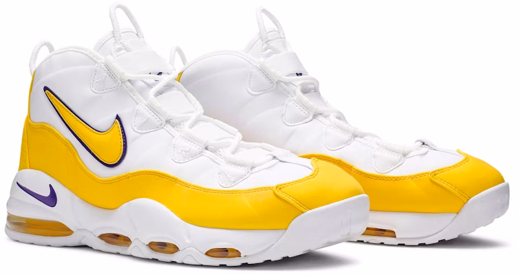 Nike uptempo lakers sales