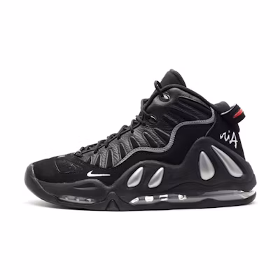 Nike Air Max Uptempo 97 2010 'Black Metallic Silver'