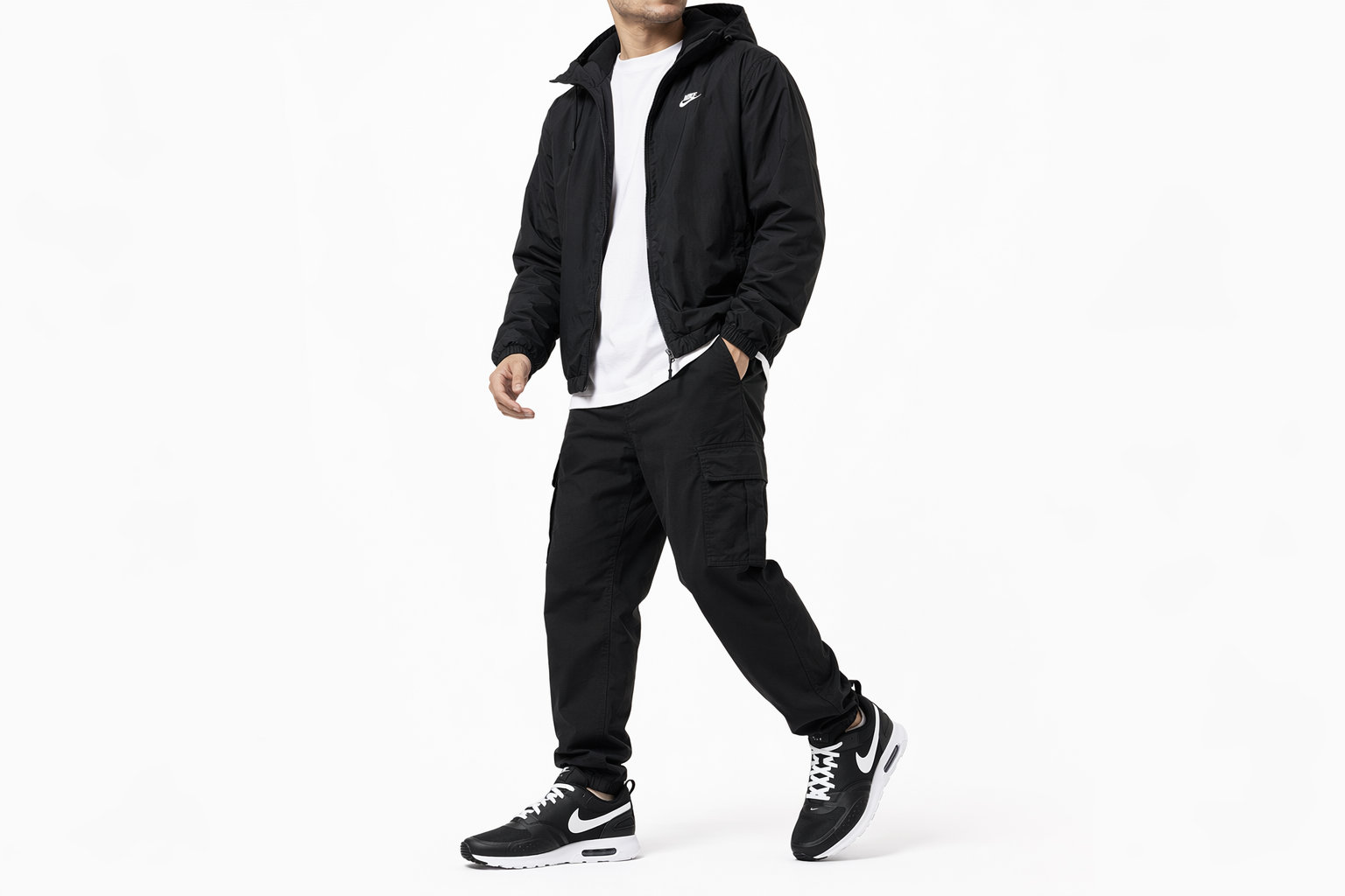 Order Nike Air Max Vision 低筒 運動休閒鞋 男款 黑白