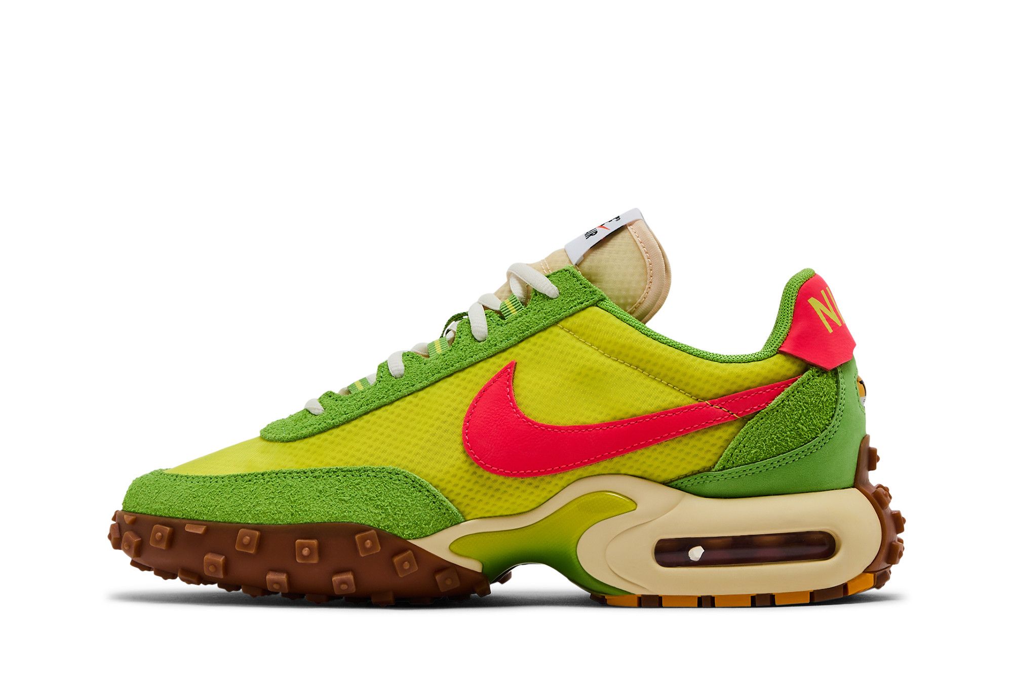 Shop Nike Air Max Waffle Racer SP 'Electrolime Flash Crimson' IB3656-300