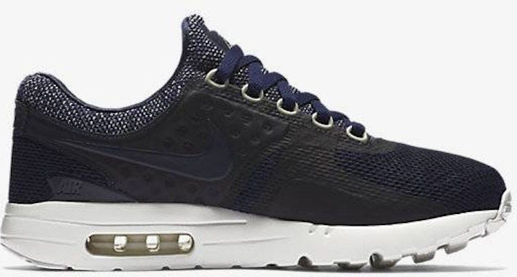 Nike Air Max Zero 減震耐磨 低筒 跑步鞋 男款 海軍藍 Lookbook Nike Air Max Zero 減震耐磨 低筒 跑步鞋 男款 海軍藍