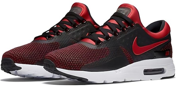 耐克 Air Max Zero Essential '黑红' 876070-600 Lookbook 耐克 Air Max Zero Essential '黑红' 876070-600