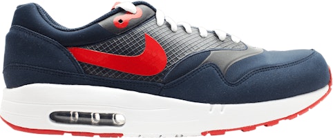 Nike Air Maxim 1+ 'Omega Pack - Obsidian Olympic Red' 366488-401 Nike Air Maxim 1+ 'Omega Pack - Obsidian Olympic Red' 366488-401